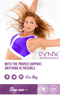 Mobile Screenshot of lynxsportswear.com